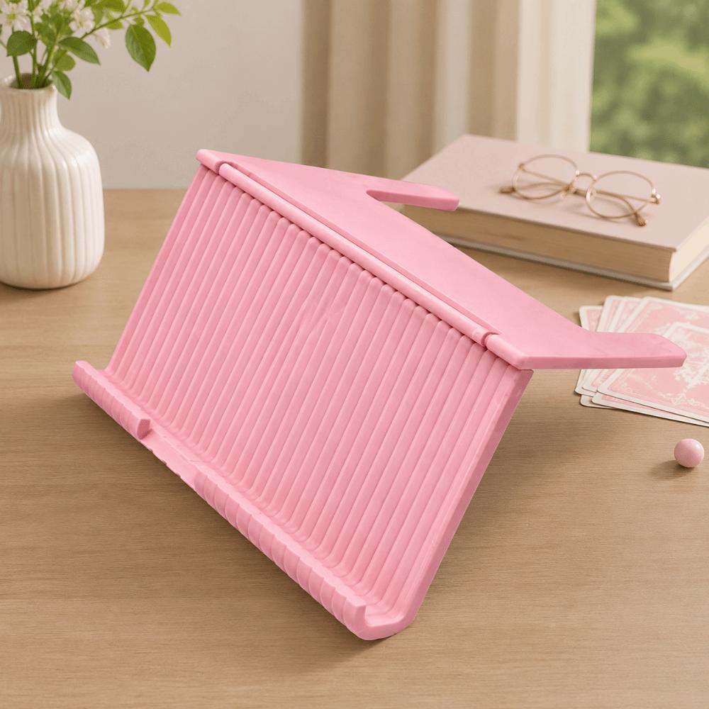 Foldable Mahjong Card Holder Clip-on Design Score Display Rack Portable Table Edge Rack  Desk Play