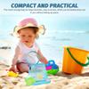 Colorful Net Yarn Shell Storage Bag Round Beach Storage Bag Creative Children's Storage Bag  Teens