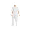 Nike Sportswear Cotton Round Neck Fashion Soft Versatile Short Sleeve Drop Shoulder T-Shirt Women Tops Mountain-Peak-White IB7920-121