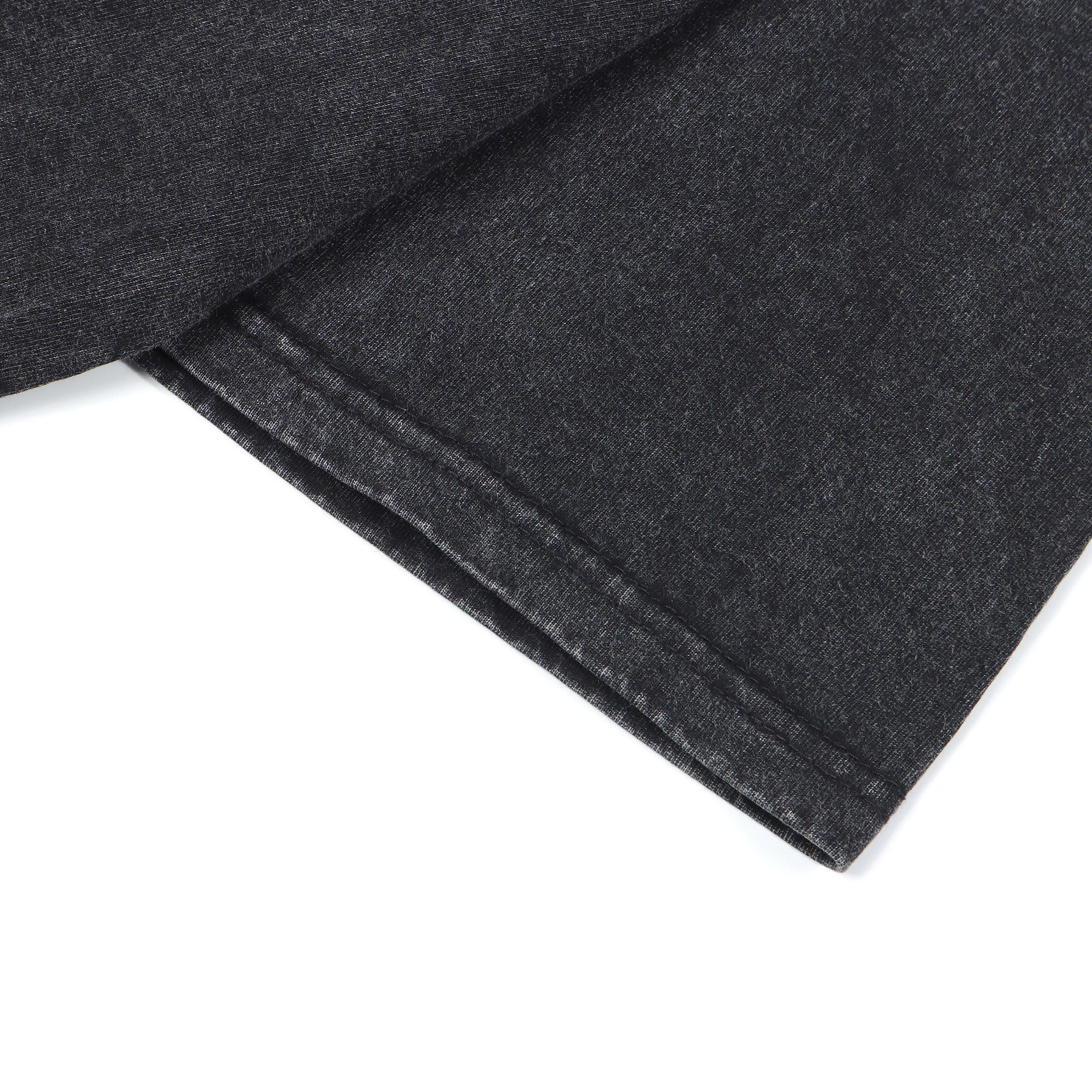 2024 уличная забавная футболка унисекс с граффити и буквами Харадзюку XXL чёрный — фото 5