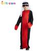 Stilvolles Arabischer Prinz Cosplay Kostüm Für Jungen Rot Und Schwarz Themen Outfit Für Partys Und Bühnenauftritte