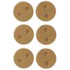 3 Pair 21mm Electric Scooter Disc Brake Pads Brake Pad Accessory for Xiaomi M365 Scooter Accessory