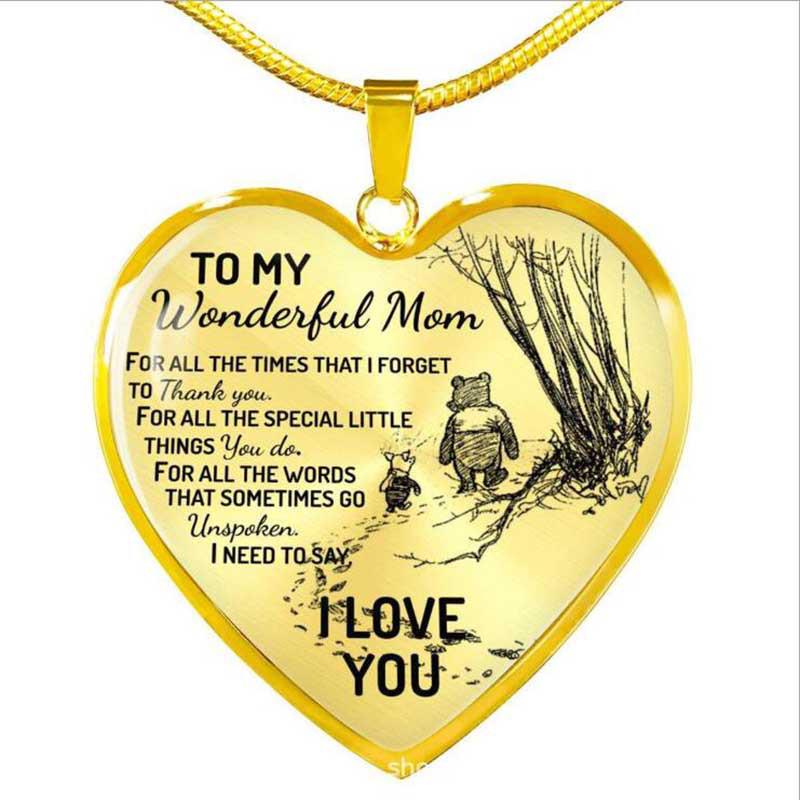 

Ожерелье с подвеской «Любовь моей дочери» — универсальная европейская и американская ювелирная цепочка для свитера