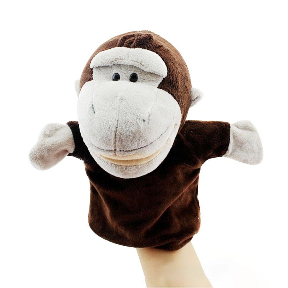

Soft Hand Finger Puppet Elephant Monkey Anime Doll Durable Simulator Game Children Kids 15