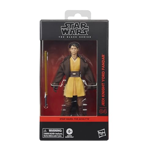 Hasbro Star Wars Black Series Jedi Knight Yod Fundor, Acolyte, Collectible 6-inch (15cm) Action Figure G0010, Authentic