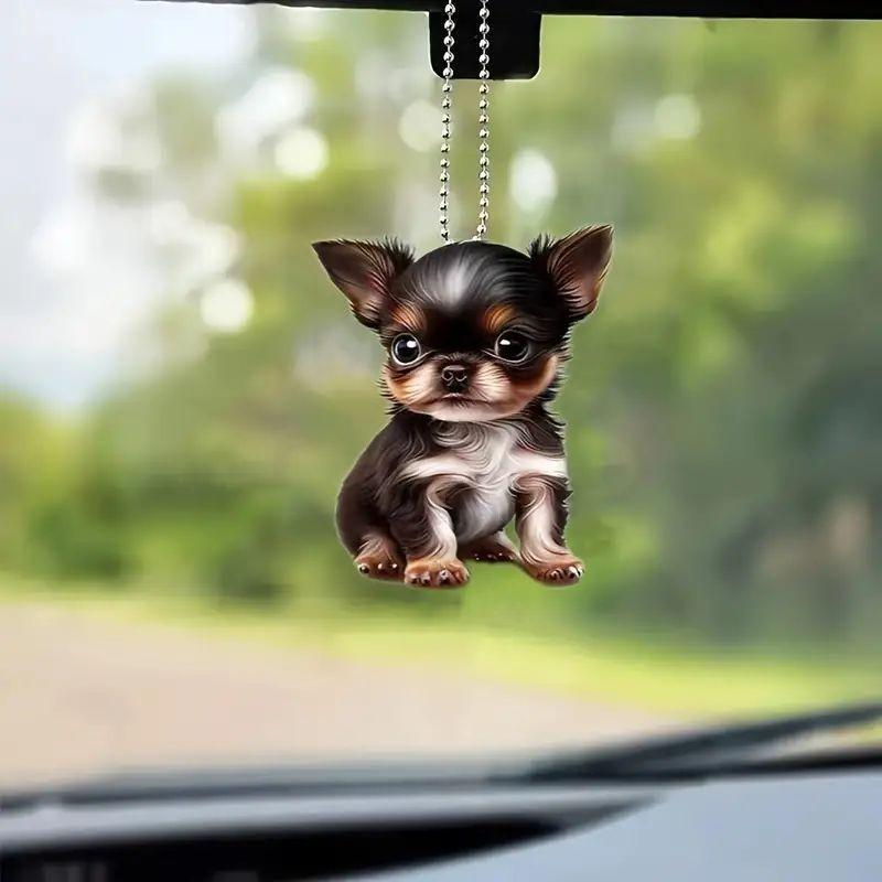 Acrylic Car Adorable Hanging Decoration Fun Cartoon Character For Home Auto And