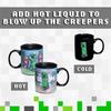 Mug - PALADONE - Minecraft Creeper - Porcelain/Ceramic/Stoneware - Green - Dishwasher Safe
