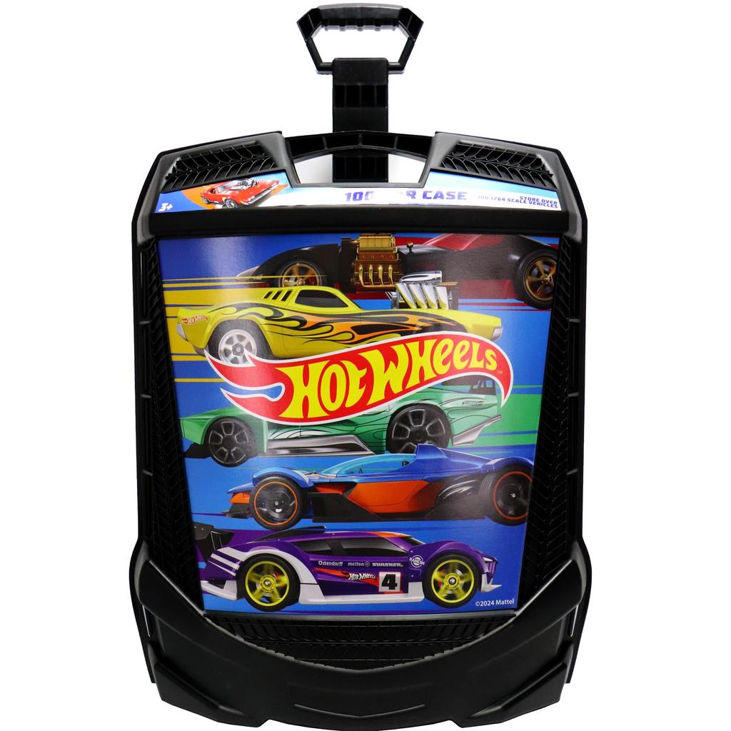 Hot Wheels 100 Car Case Imported directly from This incredibly authentic Hot Wheels figure set includes miniature toy and Christmas [JOY] overseas.