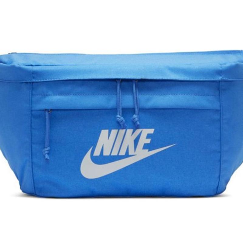 

Сумка-слинг Nike из полиэстера, сумка через плечо, поясная сумка обычная унисекс синяя повседневная BA5751-402 синий