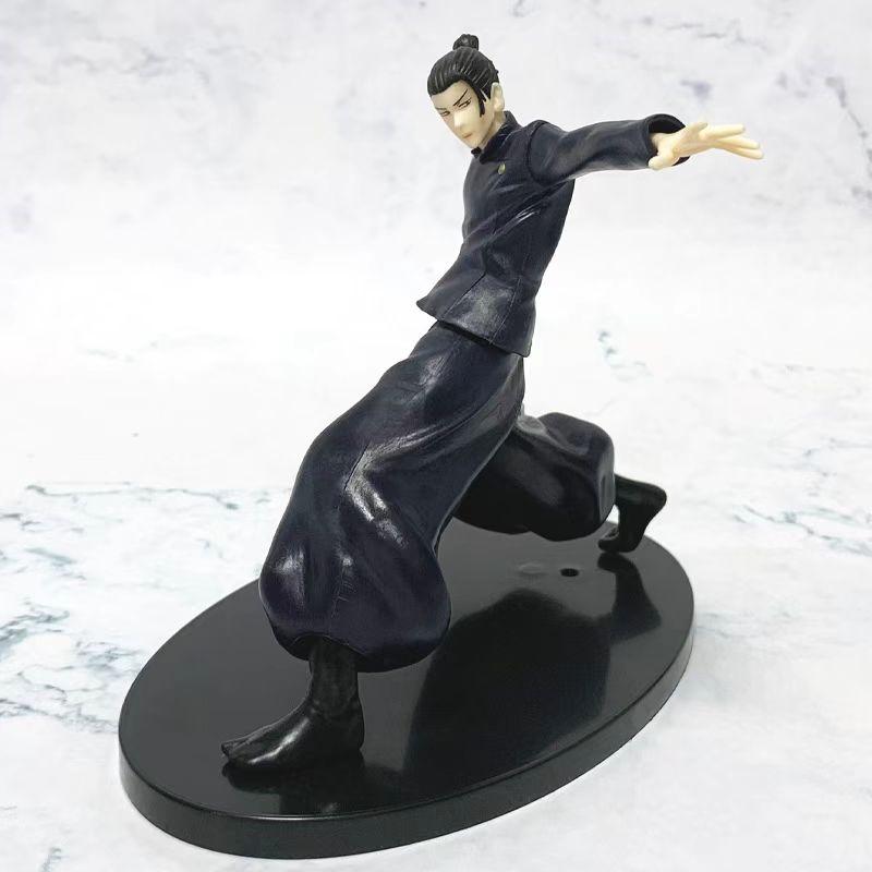 Jujutsu Kaisen Anime Figure The Strongest Gojo Satoru Geto Suguru Battle Scene Model Collection PVC Toy Decoration Birthday Gift