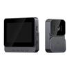 Wireless Visual Smart Doorbell with Screen, Voice Intercom, and Infrared Night Vision Monitoring.