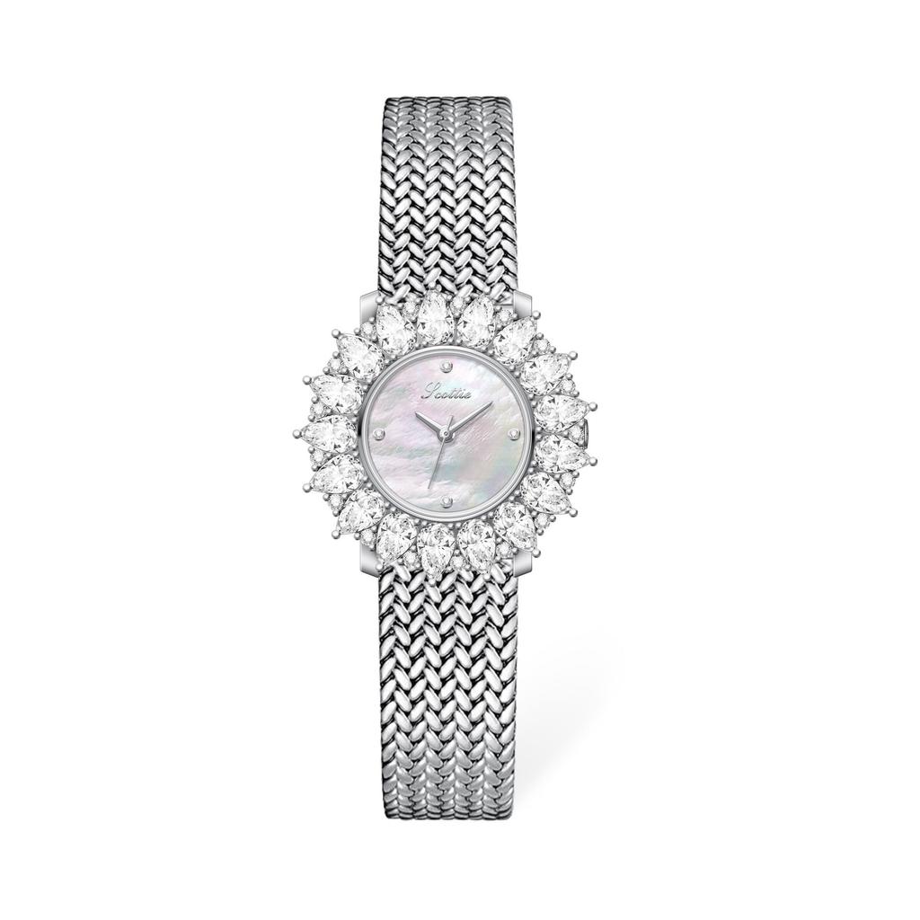Watch Women'S Retro Sense Light Luxury Wheat Ear Strap Women'S Watch With Diamonds High Value