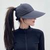 Women Baseball Hat Extended Brim Sun Protection UPF Quick-Dry Adjustable Fit Outdoor Baseball Cap Travel Riding Hat