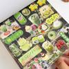 30 Pages Ins Retro Cute Dessert Cake Decorative Stickers Book Scrapbooking Phone Case Diy Journal Collage Material Sticker Gift