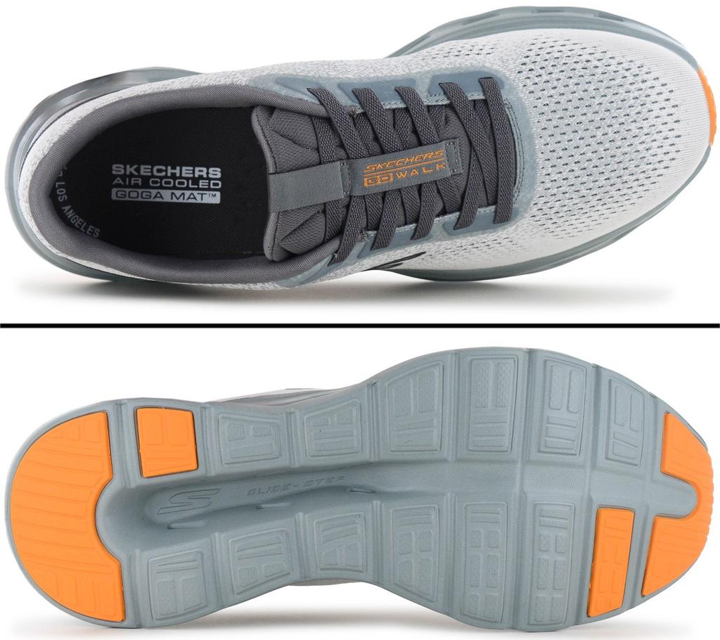 Skechers GO WALK Glide-Step 2.0 VIC - Sapatos Masculinos Tênis 217020-SAGE ORIGINAL