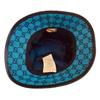 GUCCI 656573 Fedora hat GG canvas canvas Bucket hat hat blue canvas unisex Used