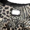 Dámská nákupní taška s leopardím potiskem Velkokapacitní PU taška přes rameno