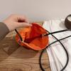 Ladies Vintage Solid Mini Crossbody Bag,Drawstring Closure Coin Purse With Adjustable Strap,Casual Multi-use Shoulder Handbag For Women Daily