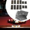 12x Billiard Pool Table Cushion Facings Billiards Supplies Rail Bumpers for Home Game Sports Practice Training Beginners