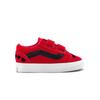 Vans Old Skool V Toddler Red Heart Baby Sneakers Hearts-Red Multi VN0009RCREB
