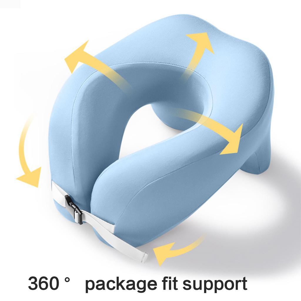 Ergonomic Napping Pillow Comfortable For Office Use Providing Excellent Neck Support And Relaxation With Memory Foam