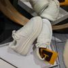 Thick Soled White Shoes Height Increasing Women's Shoes Versatile Sports and Leisure Shoes