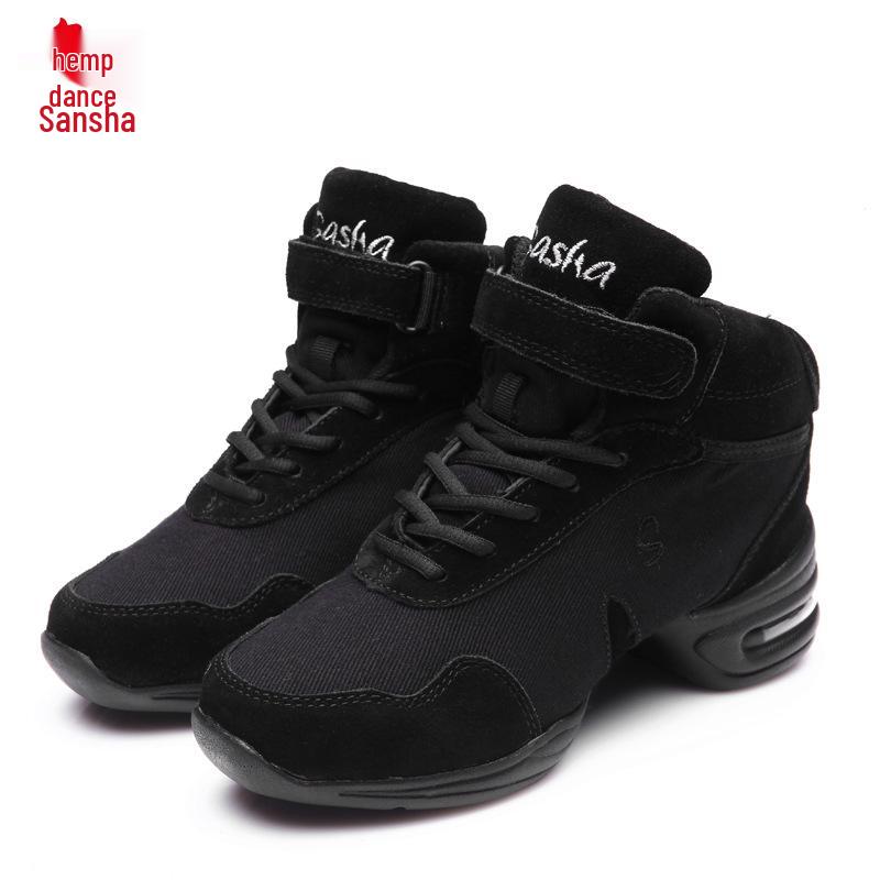 Sansha Women's Air Cushion Modern Dance Sneakers - Soft Sole, Height Increasing Square Dance Fitness Shoes