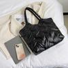 Padded Tote Bag For Women Solid Puffer Purse Versatile Quilted Underarm Shoulder Bag Large Capacity For Work Shopper Travel 2025