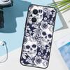 Horror Skull Gothic Cover For OPPO Reno 14F 13F 12F 11F 10 11 12 13 14 Pro 7 8 Lite OPPO Find X5 X6 X8 Pro Case