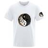 Tai Chi And Eight Trigrams Scenery 2025 New Unisexs Ordinary Thin Short Sleeve Round Neck Sport Fitness Breathable Tshirt
