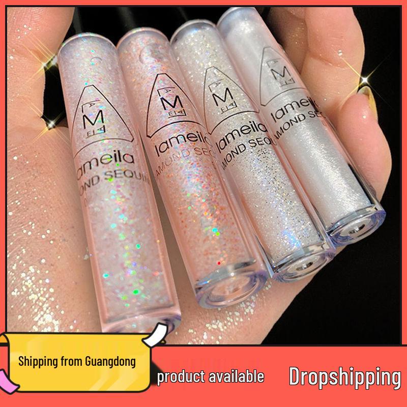 

Lameila Liquid Eyeshadow: Sparkling Sequin Shine - Single Color Highlight
