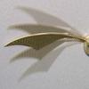 Official Harry Potter Golden Snitch Quidditch 3D Magnet Sticker