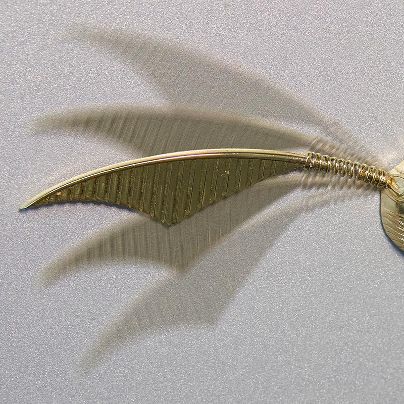 Official Harry Potter Golden Snitch Quidditch 3D Magnet Sticker