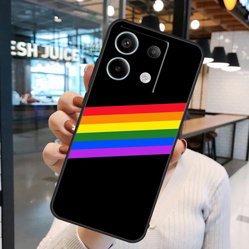 

Gay Pride Rainbow Flag Case For Xiaomi Redmi Note 14 Pro 10 11 12 13 15 Pro Plus Redmi 15 10C 12C 13C 14C 15C Cover Redmi Note 15 5G