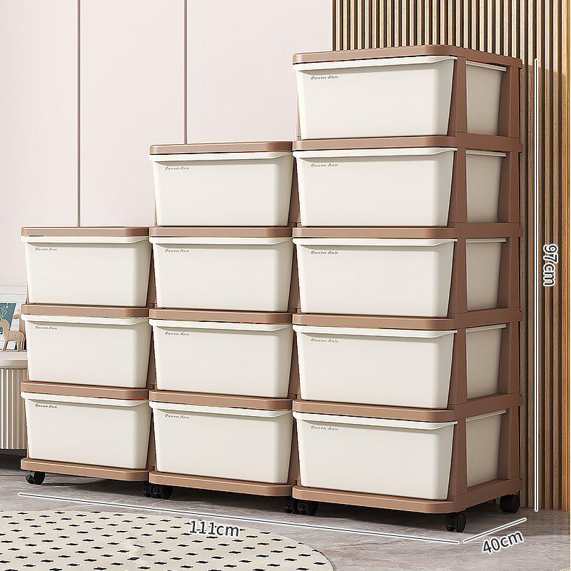 Sertar de depozitare din plastic pentru gustări și jucării - Cutie organizatoare pentru casă