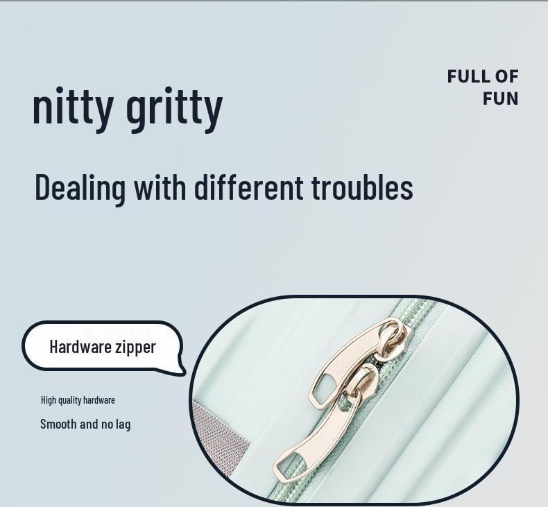 14-Inch Mini Handbag for Souvenir Storage, Attachable to Suitcase, Mother-Child Bag