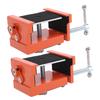 Cabinet Clamp Metal Face Frame Cabinet Clamp with Drill Hole Guides for Installation Woodworking
