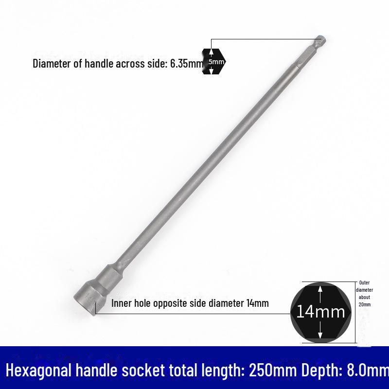 Dane Tools Magnetischer Inbusschlüssel und selbstschneidender Schraubendreher-Bohrersatz