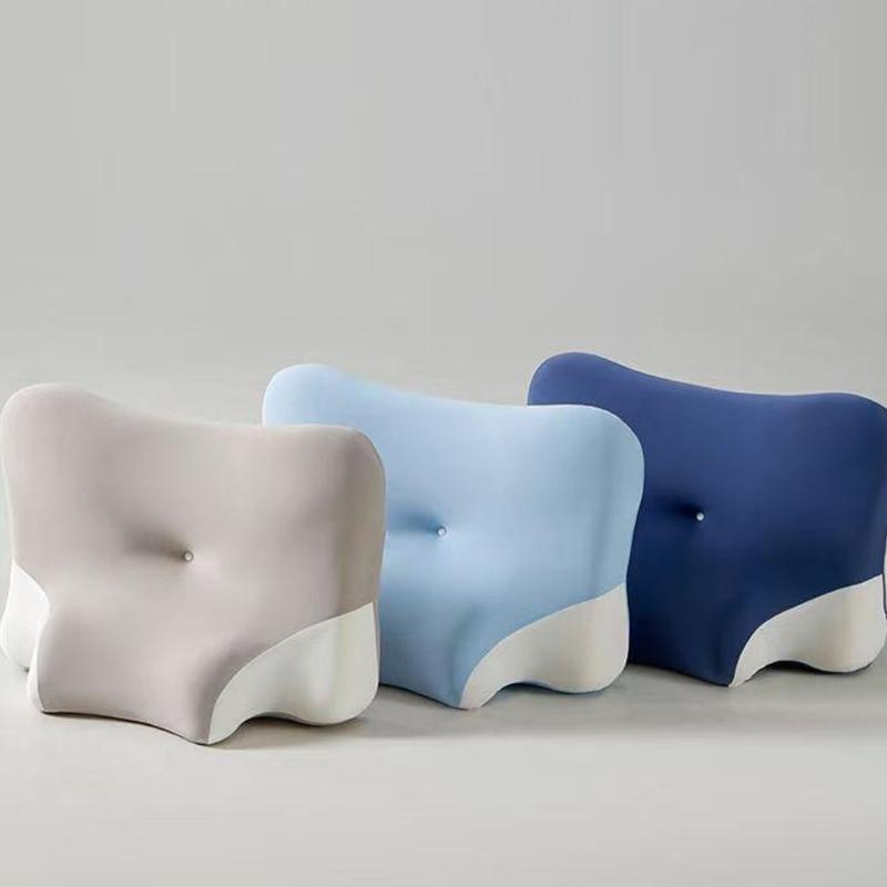 Ergonomic 3 In 1 Cotton Support Designed For Sleeping Backrest And Foot Pad