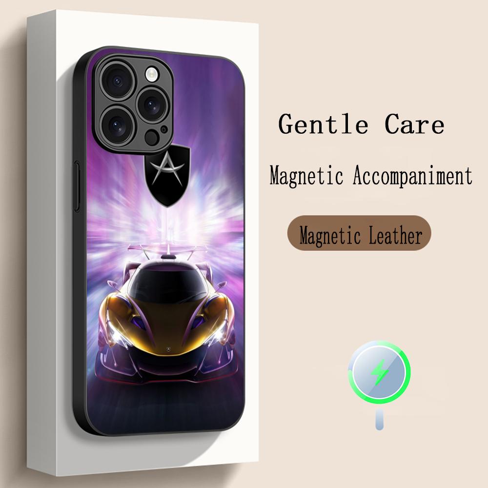 

Apollo IE Automobil cool sports car Phone Case For iPhone 17 16 15 14 13 12 Plus Pro Max High-end Luxury Magsafe Sheepskin iPhone 17 Pro Max