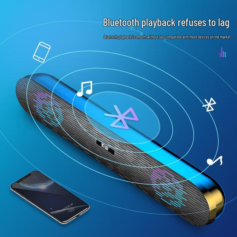 Sowell SA-A3 Wired USB Desktop Soundbar Speaker