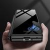 GKK For Samsung Galaxy Z Fold7 5G Case with Pencil Slot Hard PC+PU+Tempered Glass Phone Cover