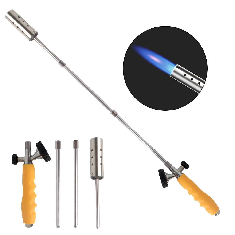 Butane Gas Spray Gun Torch Flamethrower Burner Ignition Camping Welding