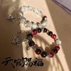 Tian Guan Ci Fu Bracelet Cosplay Hua Cheng Xie Lian Couple Heaven Official's Blessing Butterfly Beaded Bangles Props