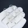 Natürlicher Schwarzer Onyx Edelstein Hakenohrringe 925 Sterlingsilber Ohrring, Handgefertigter Boho Silberschmuck Hängeohrringe, Geburtstagsgeschenk