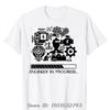 Men's Clothing Street T-shirt Clothes Engineer In Progress Print Cotton Tshirt Summer Harajuku Streetwear Fitness T Shirt Tops