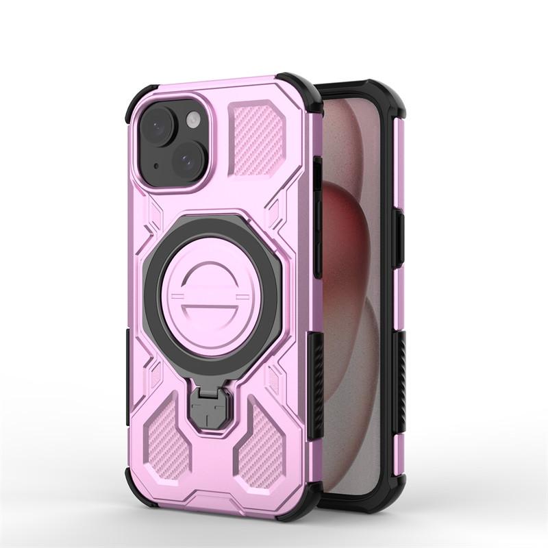 Magnetic Armor Case For iphone 15 Cases For apple iphone 15 Pro iphone 15 Pro Max Cover Magsafe Wireless Charging Phone Cover