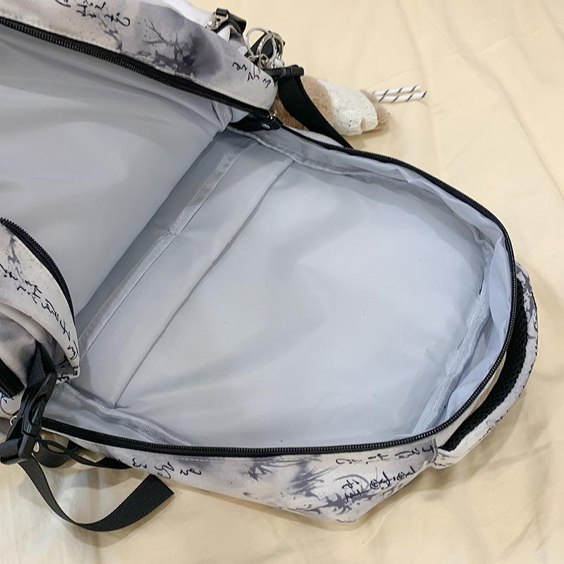 School Bag High Value School Bag Female Newborn Large Capacity Women's Large Backpack High Leisure Computer Travel Bag