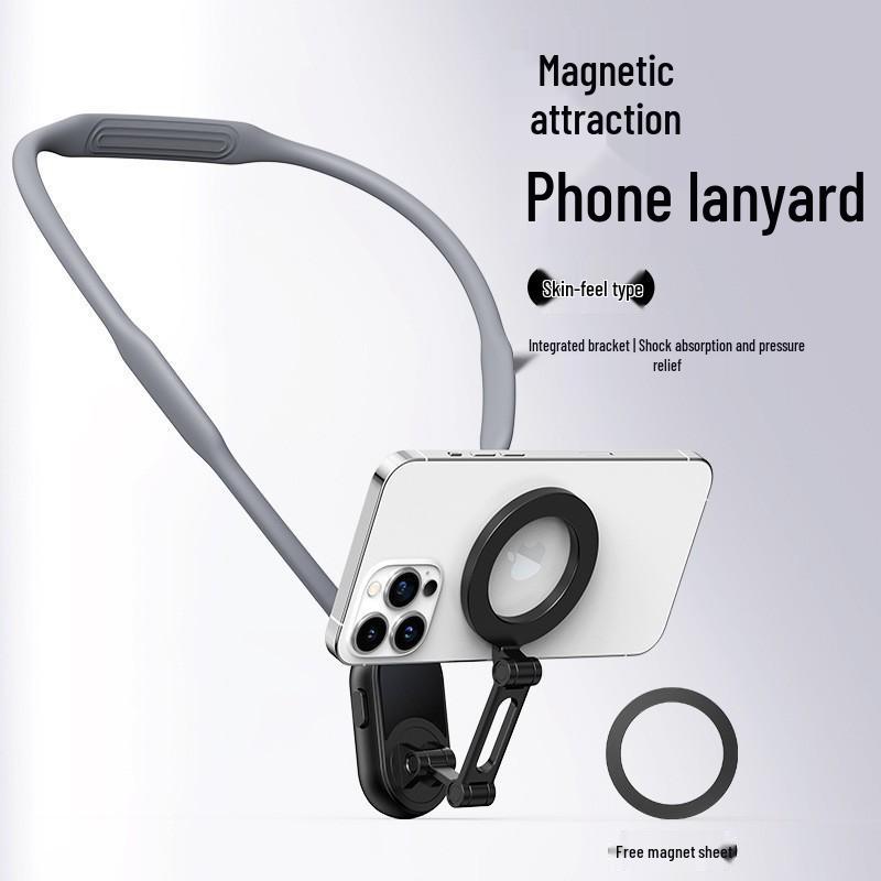 Magnetic Neck-Mount Camera & Phone Holder for Outdoor Sports