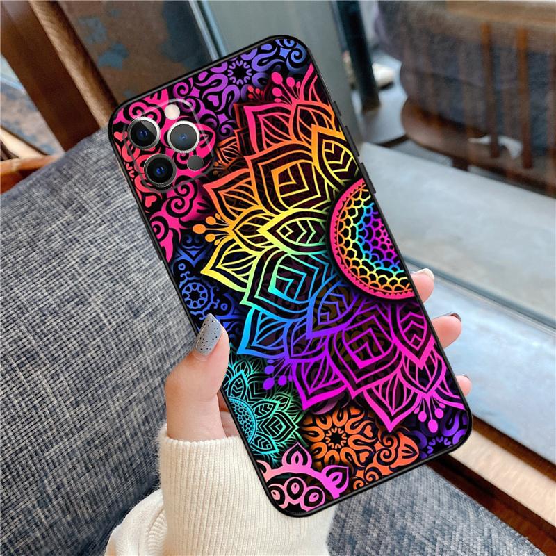 Mandala Phone Case For iPhone 17 Pro Max 17 Air iPhone 17 Pro Shockproof Cover